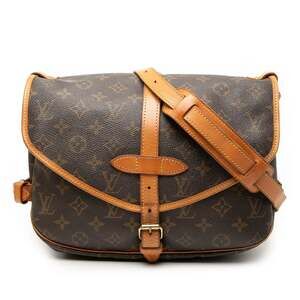 Louis Vuitton Saumur Handbag Canvas 30 #260319L10B